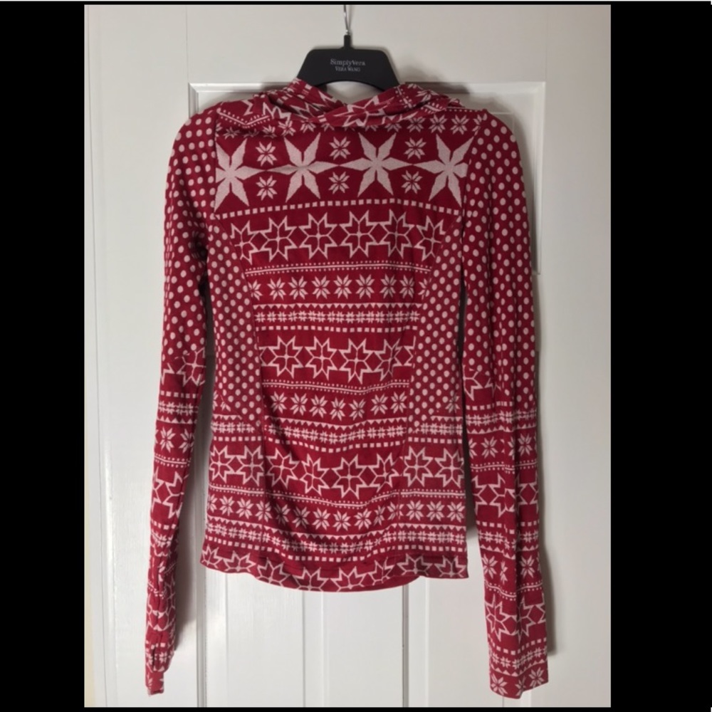 Winter Print Work Out Hoodie